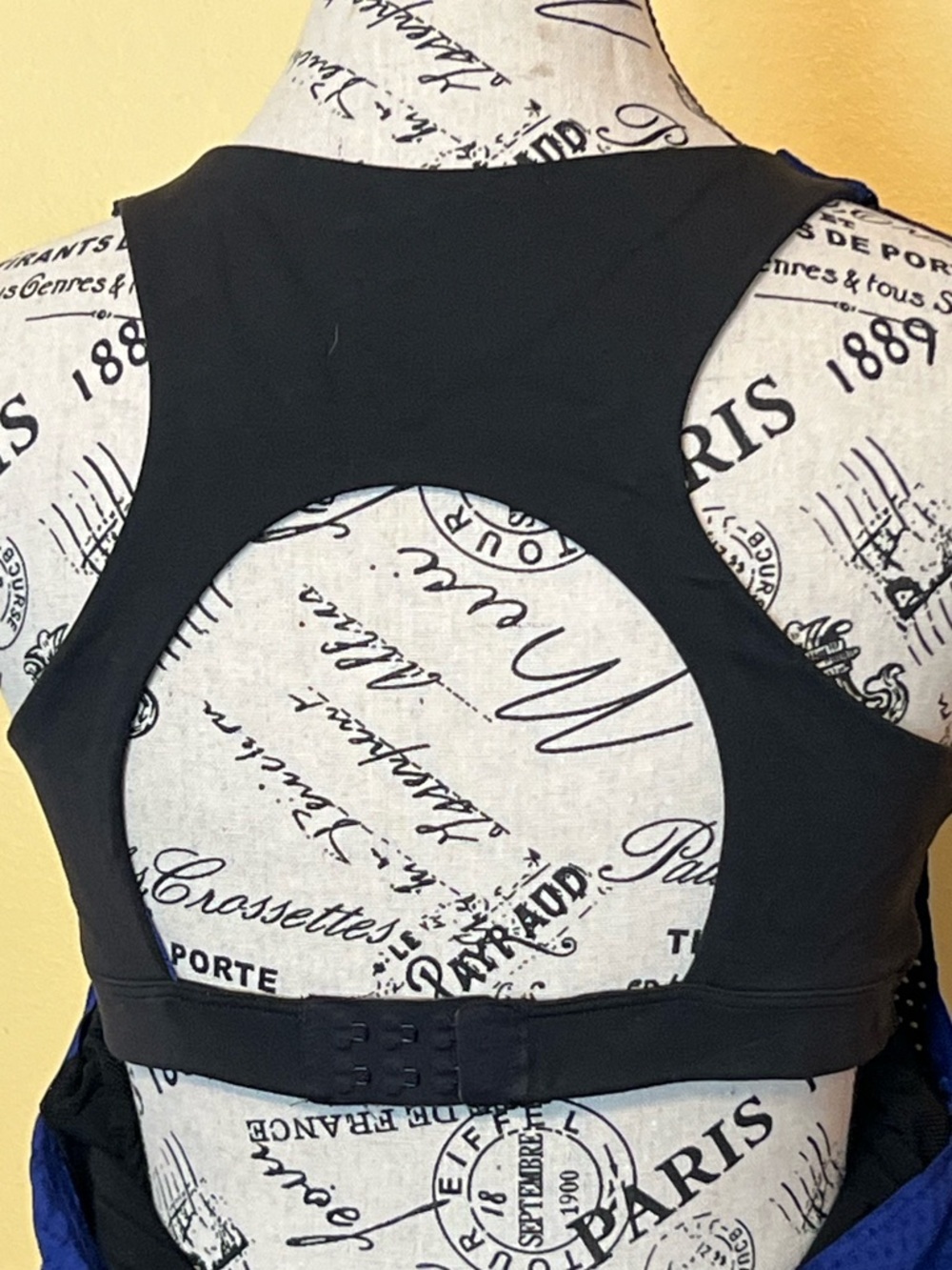 Athleta Blue Racerback Open-Back Tank size small - Picture 8 of 11